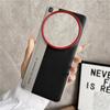 Mi 15 Ultra Coque Luxury Hit Color Leather Case for Xiaomi 15 Ultra Mi15Ultra Funda High-end Metal Camera Big Ring Hard Cover