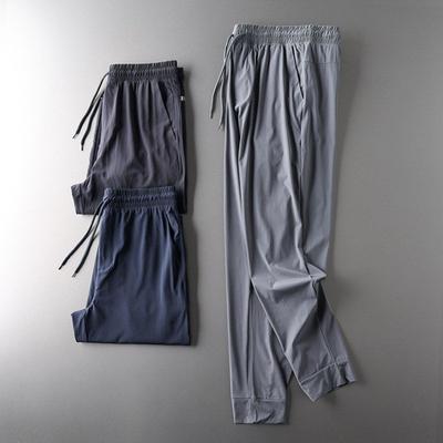 Export Original Tail Single Cut Label Quick-Drying Woven Sports Pants Men's Summer Thin Ankle Banded Pants Export Men's Casual Pants