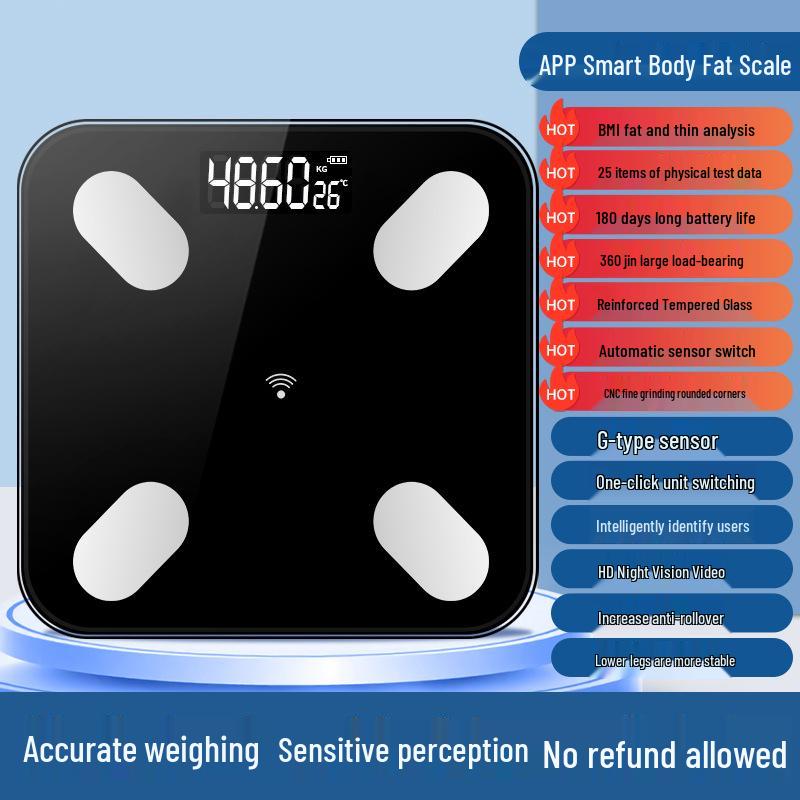 Smart Electronic Body Fat Scale: Accurate Cross-Border Household Health Measurement Device.
