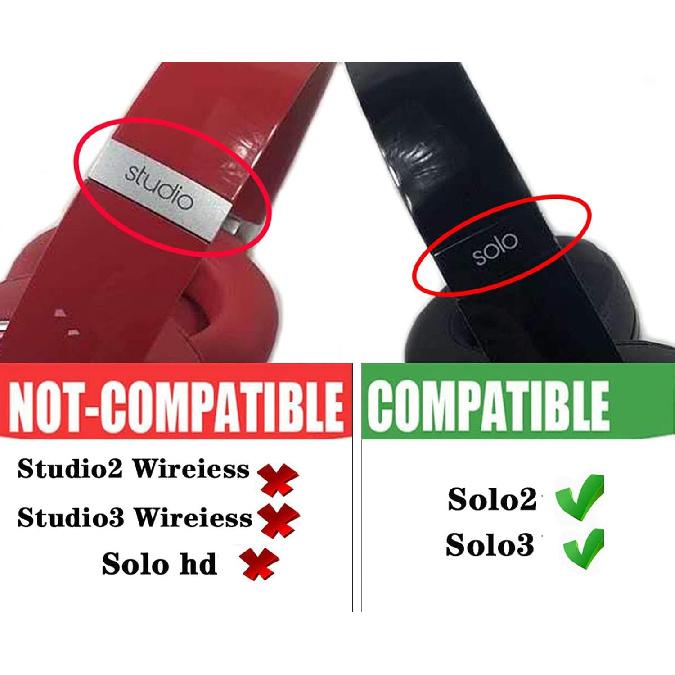 Solo3 Headband Replacement Parts Accessories Solo2 Headband Repair Kit Compatible with Solo 3.0 Solo 2.0 Wireless Top Headband