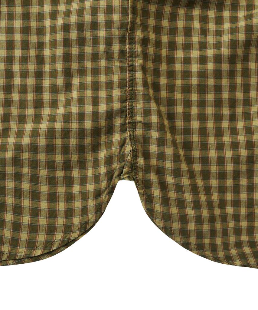 Digeule Le Mare Check Shirt Olive