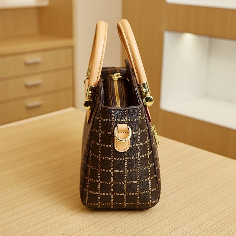 New Trendy Fashion High-end Texture Handbag Popular Simple Women's Bag Shoulder Bag Plaid Messenger Bag