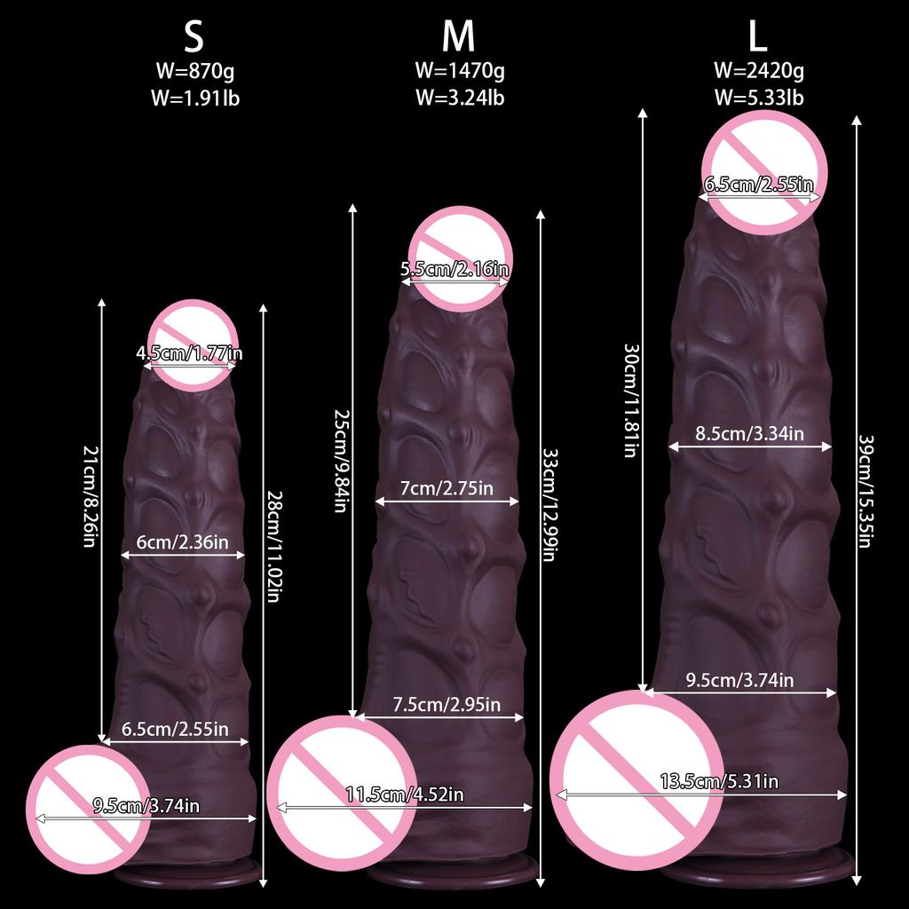 Super Large And Thick Anal Plug Silicone Simulation Penis With Giant Anal Dilation For Men And Women