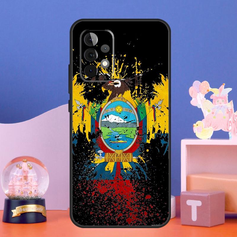 

Ecuador Flag Case For Samsung Galaxy A54 A34 A24 A14 A53 A33 A13 A52 A32 A22 A12 A71 A51 A15 A25 Cover Samsung A54 5G