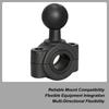 19-23mm Fixed Ball Head Mount Non-Slip Adjustable Angle Bracket 1 Inch Metal Camera Mount Holder Ring Ball Head Bracket Base