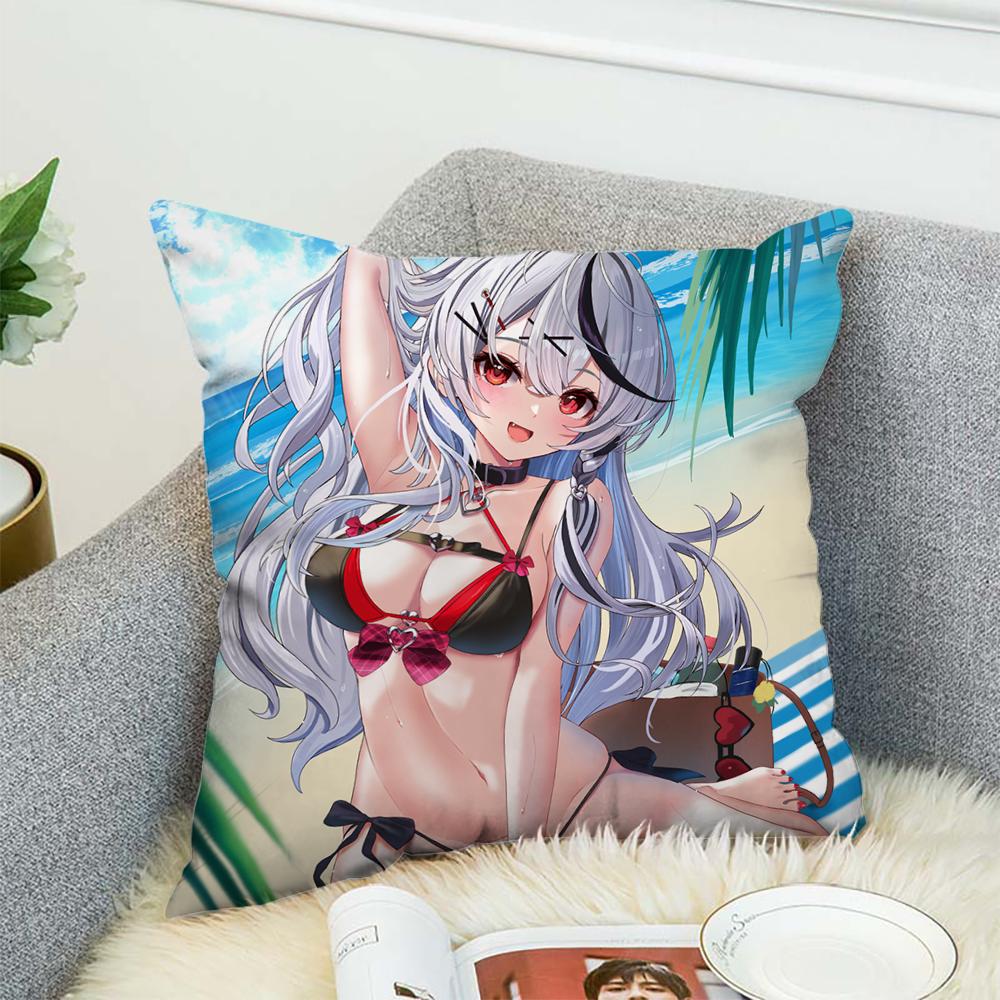 Sexy Sakamata Chloe Pillow Case For Car Sofa Decorative Home Double-sided Print Plush Square Throw Pillow Cushion Cover