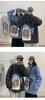 French Couple Niche Design Cute Cartoon Pullover Sweater - Women's Loose Autumn/Winter Outerwear