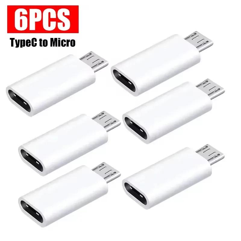 USB Typ C auf Micro-USB-Adapter für Telefon Tablet Android Ladegerät Datenkabel-Adapter Micro-USB-Buchse auf Typ-C-Stecker OTG-Konverter