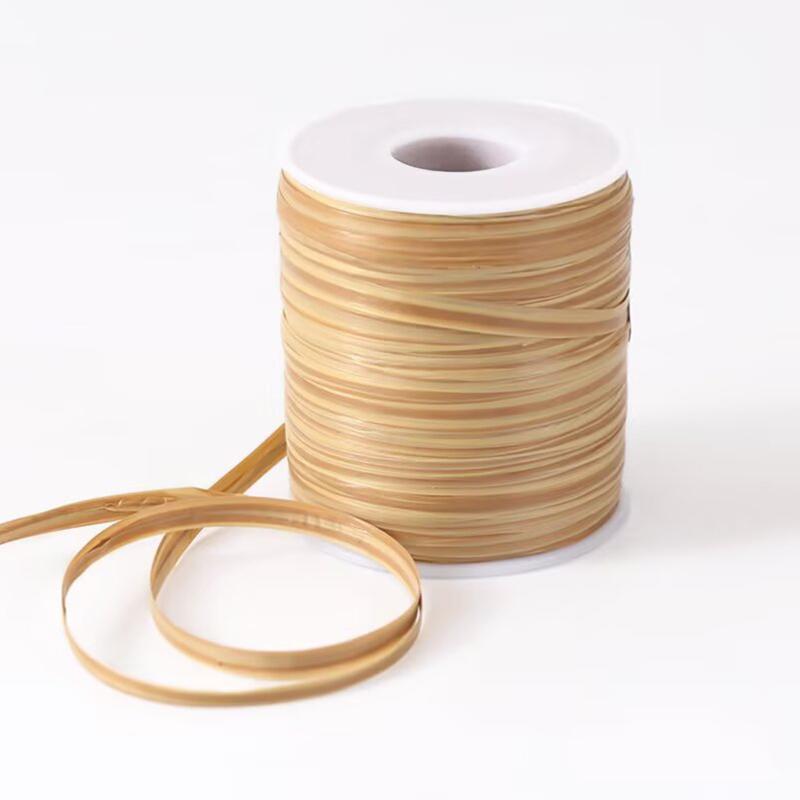 120m/roll Polyester Fiber Thread For Knitting Crocheting Multicolor Grass Thread Sunhat Beach Bag 50g