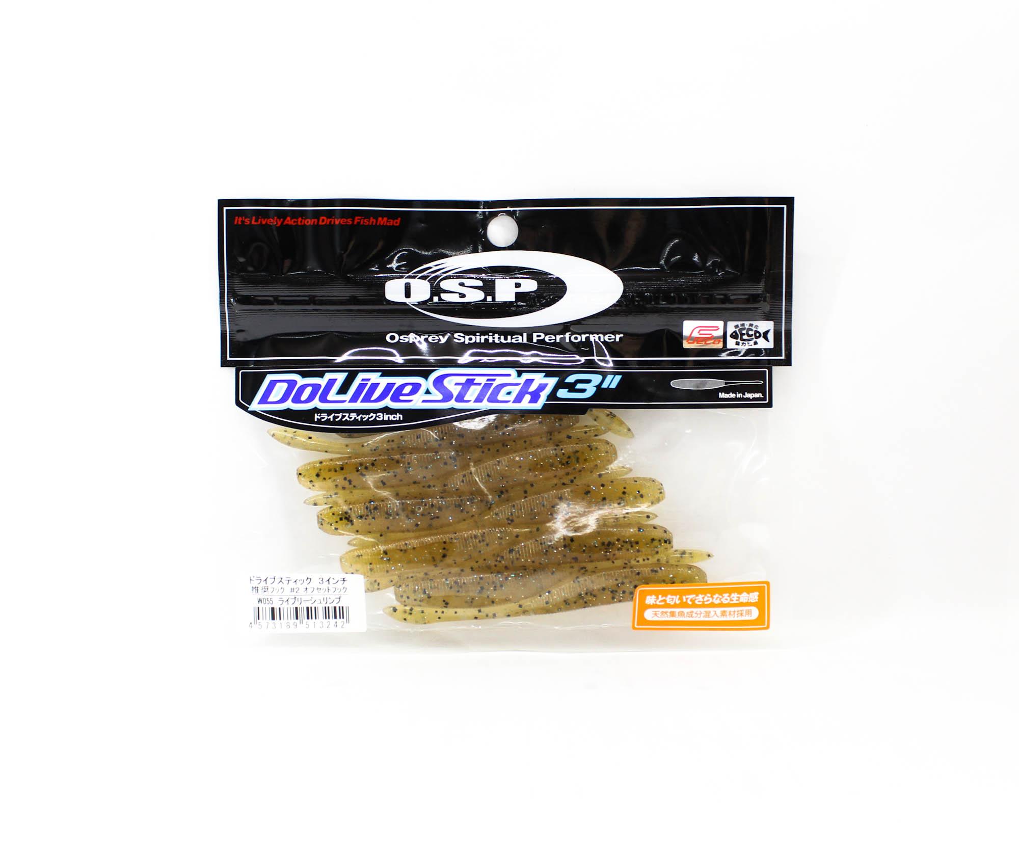 

OSP Soft Lure Dolive Stick 3 Inches W-055 (3242)