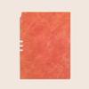 Simple A5 Pu Faux Leather Insert Notebook For Business Office Classic Printed