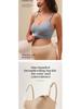 Seamless Wire-Free Nursing Bra: Comfortable U-Back Maternity Breastfeeding Bra with No Chest Pad.