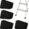 4Pcs Ladder Non-slip Feet Rubber Pads Foot Sleeve Furniture Mat Leg Chair Protectors Cover Accessories Safety Stability Durable