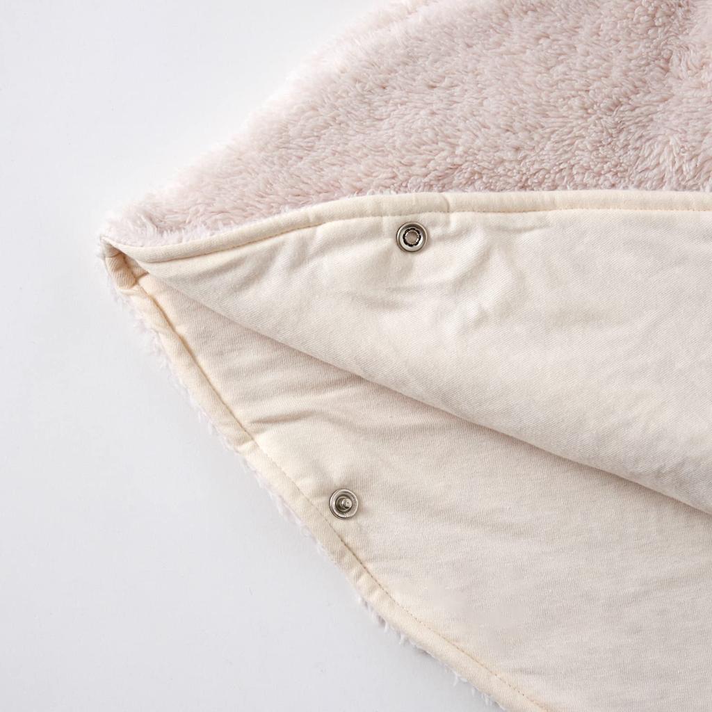 Baby Poncho Socks Box Baby Gift Set in Lavender and Cinnamon [Kufuu] & (Ivory Bear) -