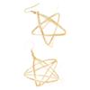 Fashion Hollow Five-pointed Star Earrings