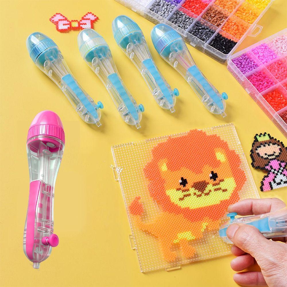 Penna per Posizionamento Perline con Punta da 2,6 mm Pressa Artigianato Maker Perler Hama Beads Penna Progetti Creativi con Perline Fai da Te Strumento per Posizionare Perline Risparmia Tempo