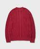 AMFEAST Seaman Washed Cotton Knit Washed Red...