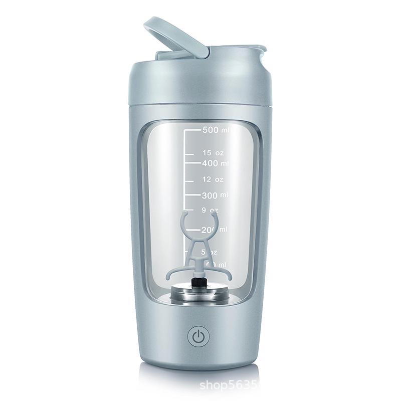 Elektrischer Tragbarer Protein-Shake-Becher - Automatisches Mischen und Wiederaufladbar