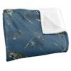 JQ Licensing 2 Silky Patterned Fishing Supersoft Blanket