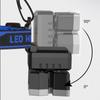 Powerful USB Rechargeable  5LED Headset Flashlight Outdoor Portable Fishing CampingHeadlights Hunting Torch HikingFront Lanterns