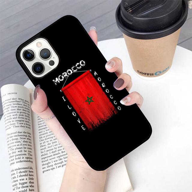 

Morocco Flag Phone Case For Apple iPhone 17 Air Pro Max Plus Coque For iPhone 17 Air 14 15 16 13 12 Max Cover iPhone 16e