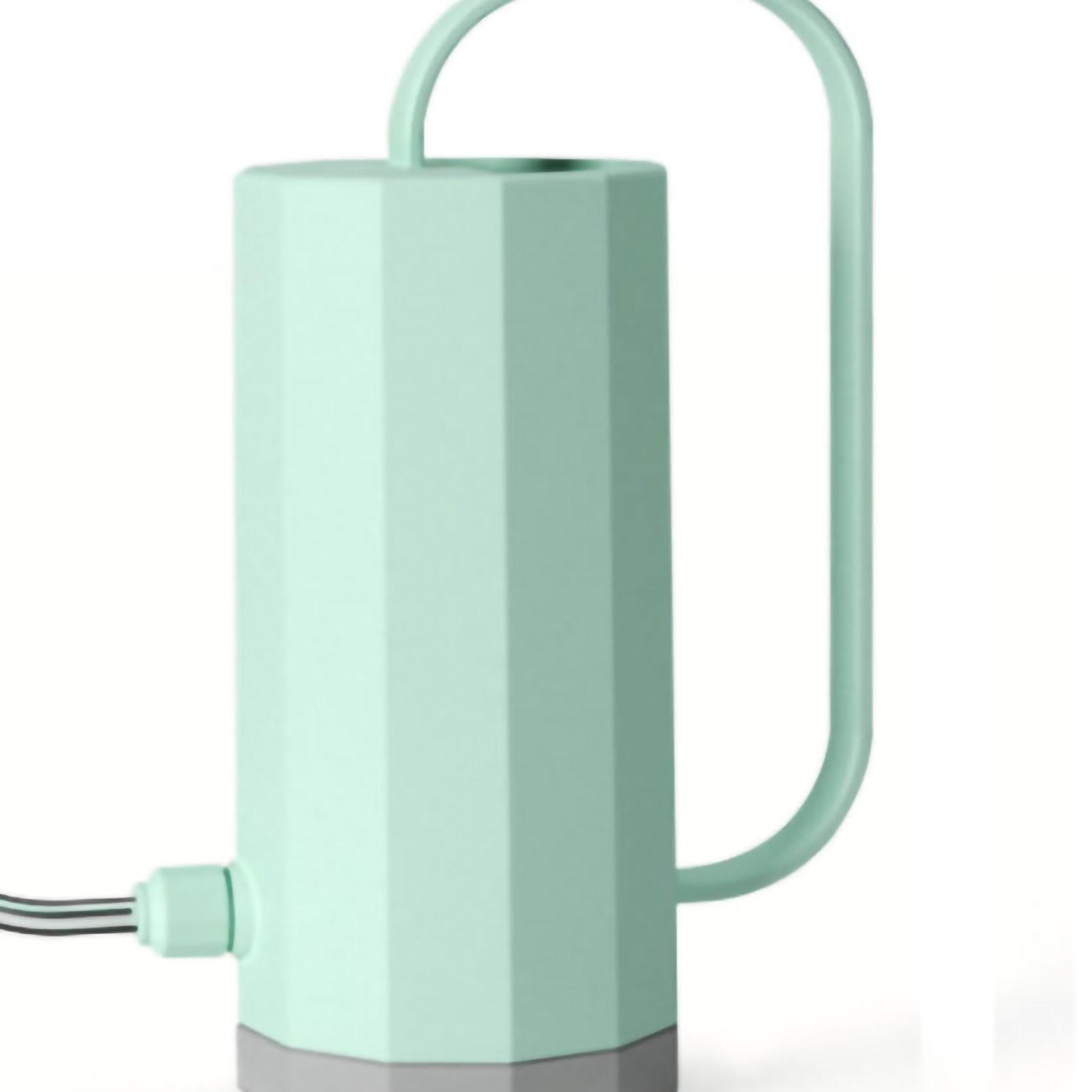 Watering Can Stainless Steel Long Spout Plant Watering Pot with Large Humanized Handle for Garden Mint Green