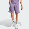Adidas All Season Fleece Shorts Solid Color High Waist Drawstring Casual Shorts Men Shorts Purple IJ6900