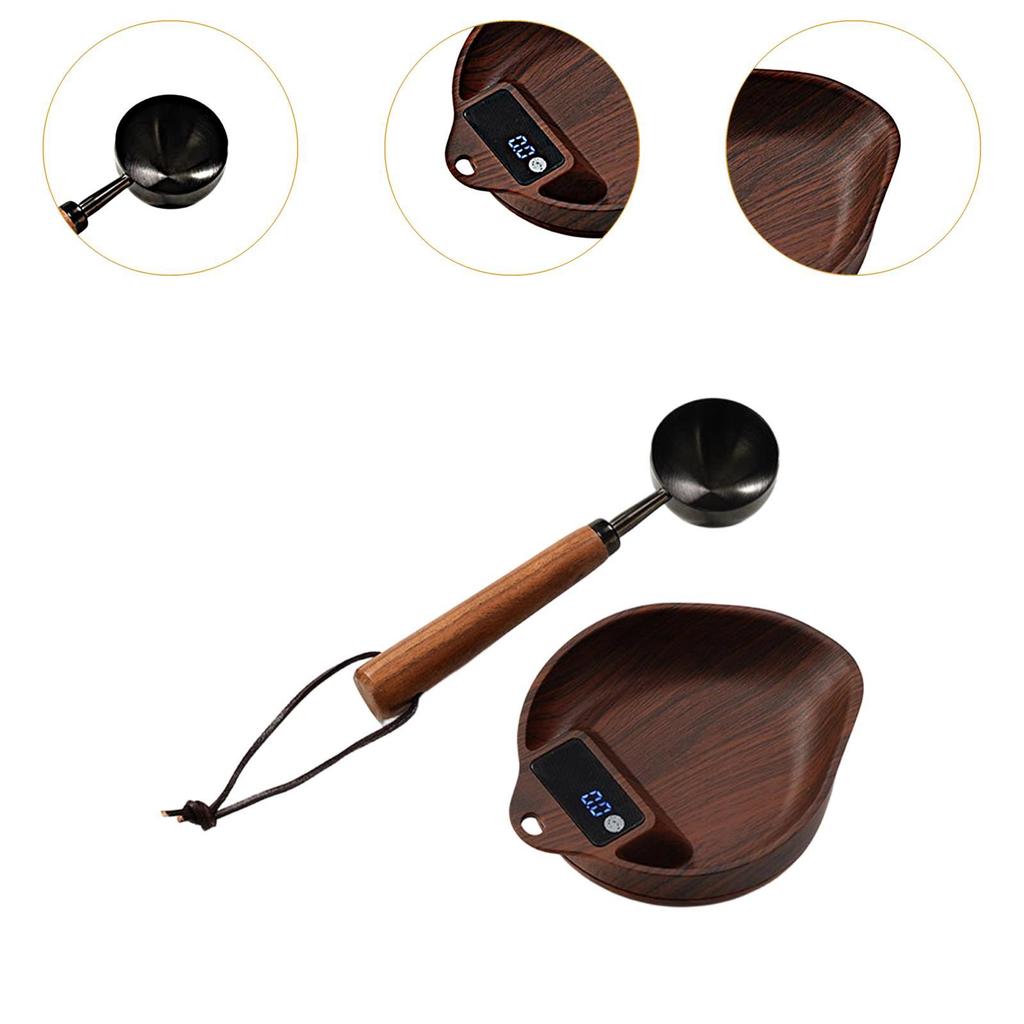 Coffee Scale Food Professional Portable Multifunctional Electronic Scales Bean Tray Weighing