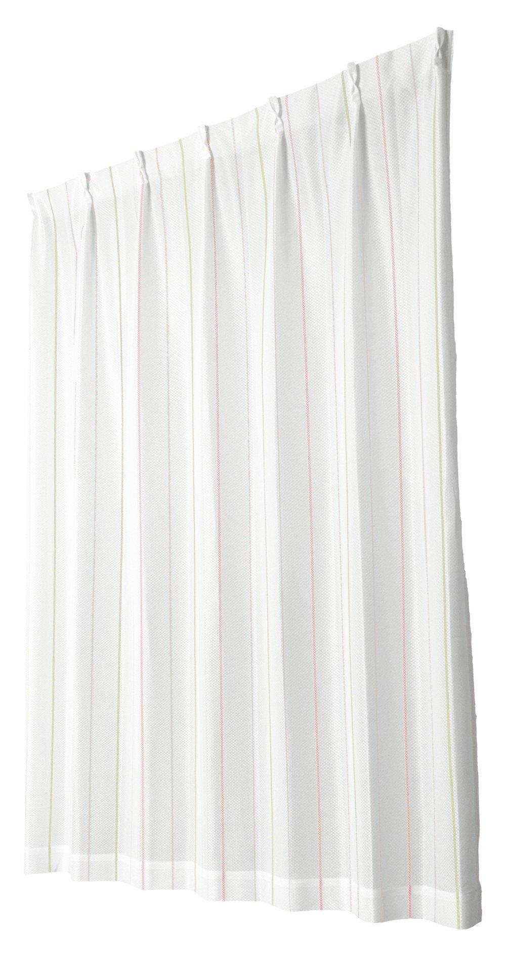 

Univer Mirror Lace Width 100cm x Length Set of 2 Curtains, W-Line Lace, Pink, 148cm, розовый