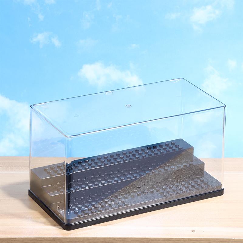 2/1Pcs Acrylic Minifigures Display Case Stackable And Dustproof Building Block Display Box For Action Figure Toys Storage