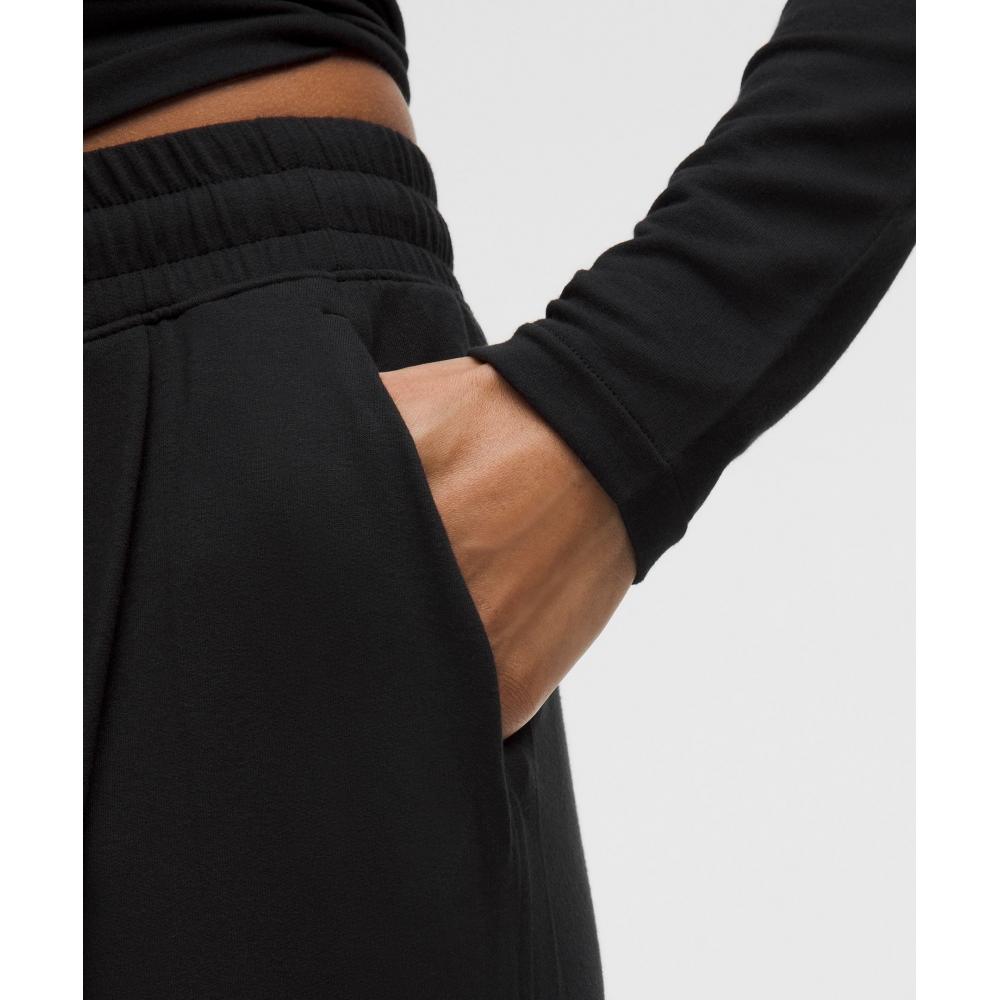 Lululemon Becalm High Rise Pleated Extra Wide Leg Pant Black