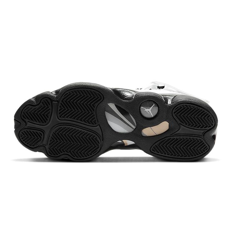 Air Jordan 6 Rings GS Motorsport Kids Sneakers White Black Metallic-Gold DJ6163-107