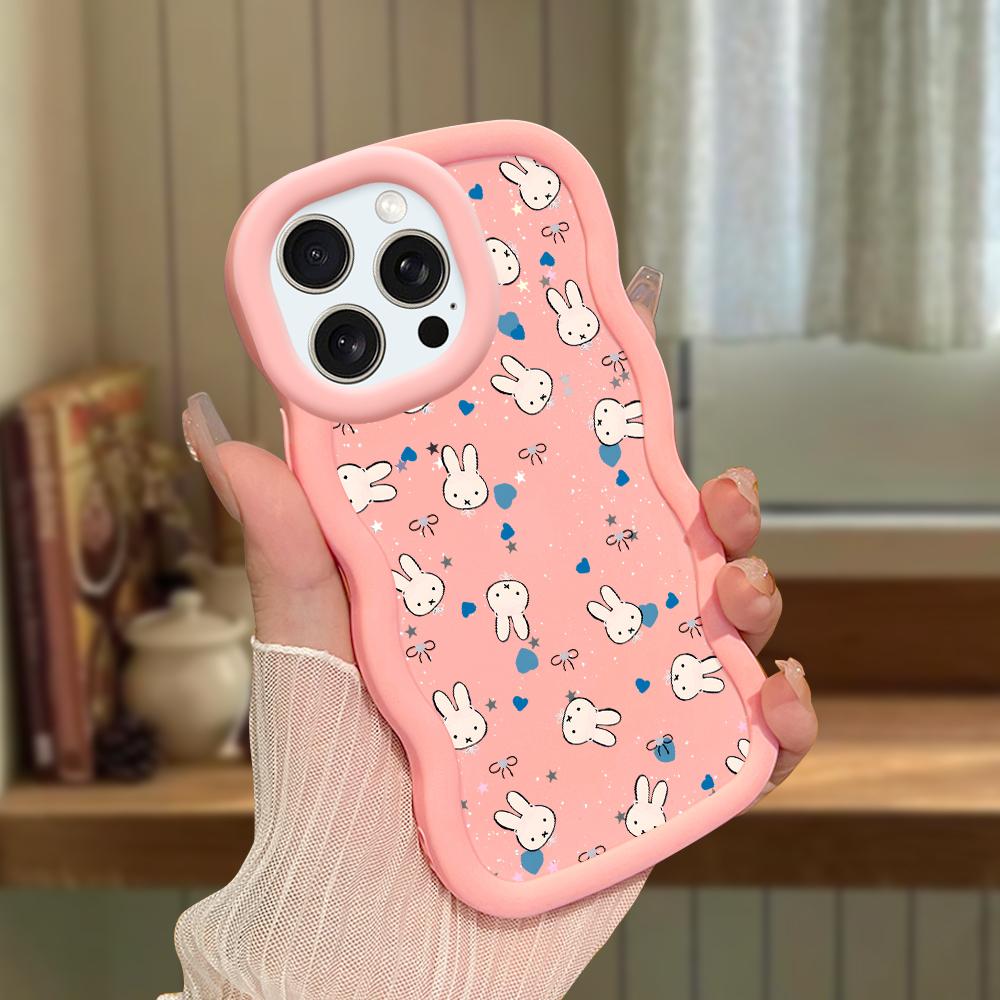Big Wave Edge Miękki silikonowy materiał Macaron Etui na telefon Odporne na wstrząsy Ochronne gumowe etui na iPhone'a Samsunga Huawei Honor Xiaomi Redmi OnePlus Moto
