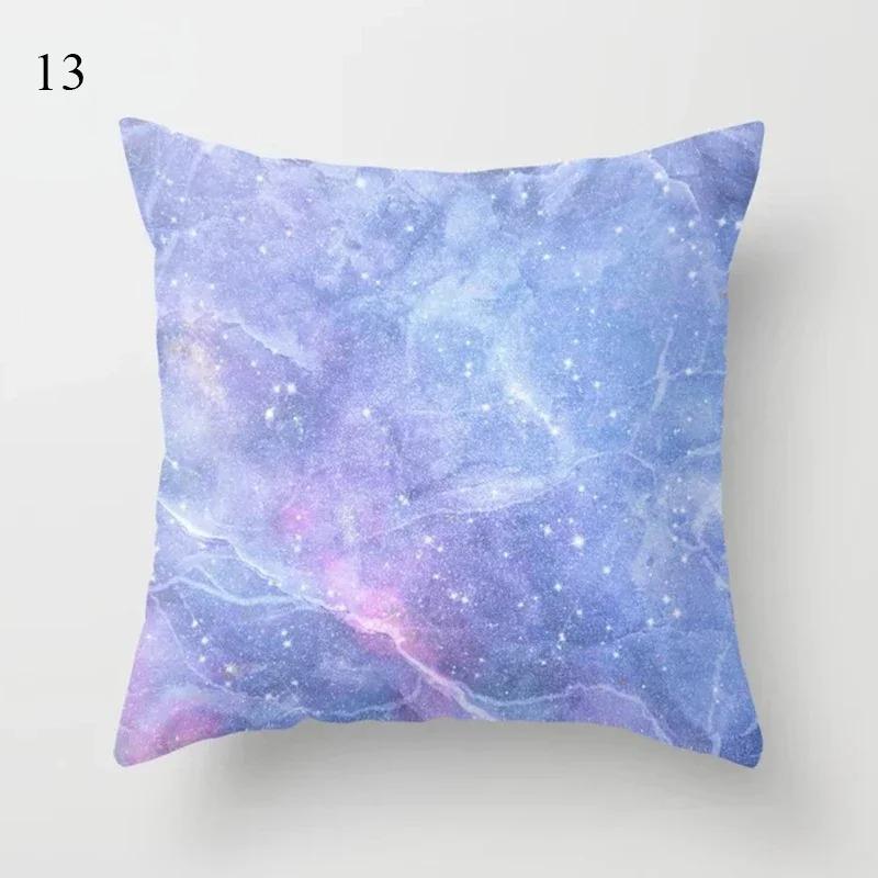 Pink Psychedelic Planet Cloud Decorative Pillowcase Car Ornaments Office Living Room Sofa Home Pillowcase