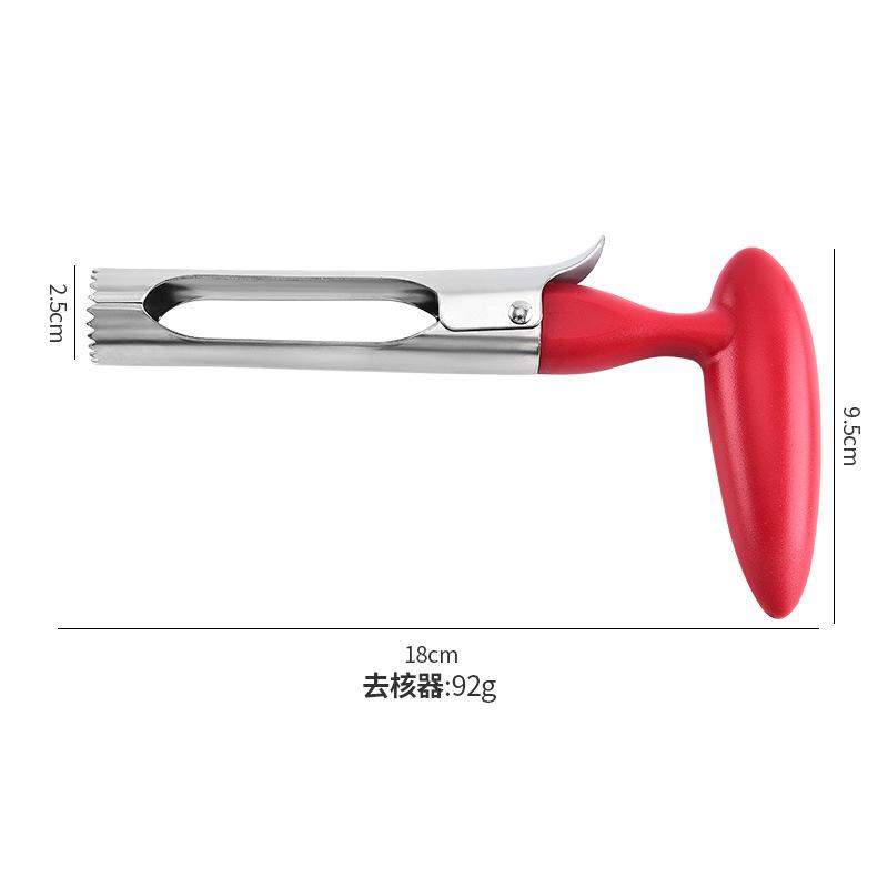 Fruit Nucleator With Stainless Steel Plastic Handle