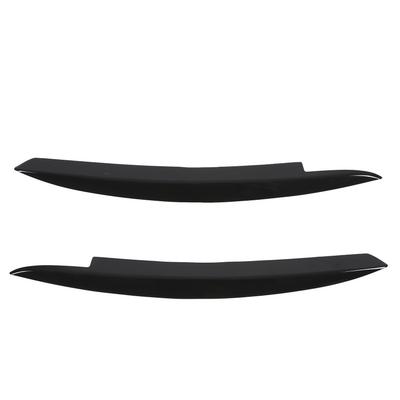 Pair Car Headlight Eyebrows Left Right Glossy Black Modification Replacement for 6 MK6 2008?2012