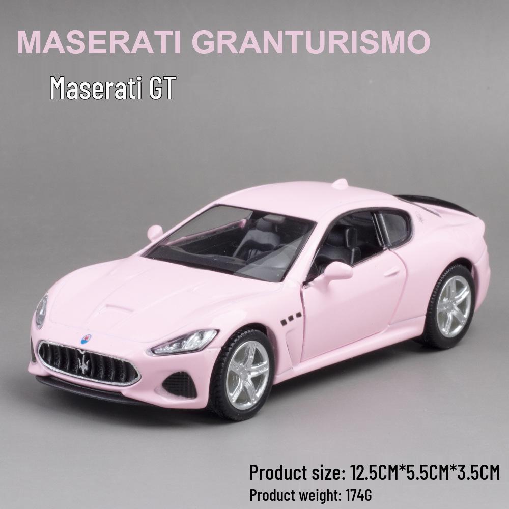 

1:36 Pink Alloy Sports Car Model - Children s Toy Ornament