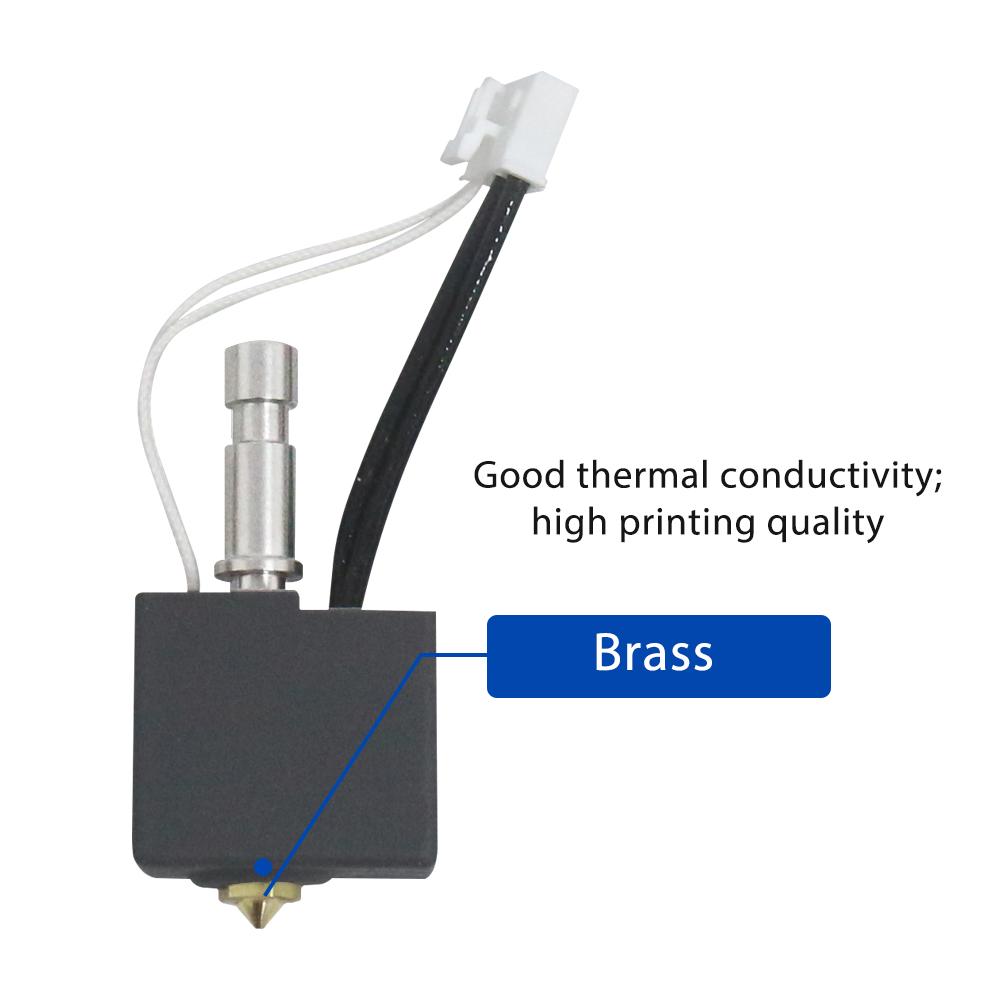 For Anycubic Kobra S1 Nozzle 0.2 0.4 0.6 0.8 Hotend Thermistor Kobra S1 Hot End Kit Voor Printkop S1c 3d Printer Accessories
