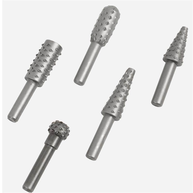 5PCS Black Drill Bit Set Cutting Tools for Woodworking Knife Wood Carving Tool Carpentry Wood Cutting Tools WorkDrill Bit Set