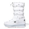 Big Size 46 47 Men Snow Boots Winter Female Boots Thick Plush Waterproof Non-slip Thigh High Boots Warm Fur Lovers Winter Shoes
