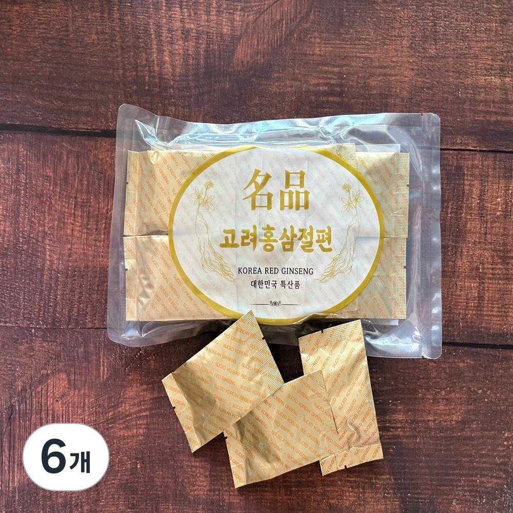 Geumsan Direct from Farm Goryeo Red Ginseng Slices Value Pack (Red Ginseng Jelly) 200g 6 Pcs