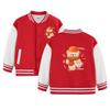 2025 New Style Boys' and Girls' Baseball Jackets - Spring, Autumn, and Winter Fleece-lined Tops for Kids