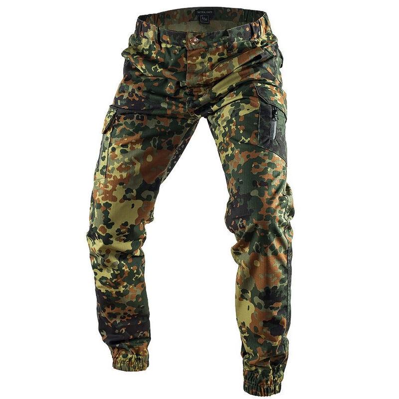 TLXT Herren Taktische Camouflage Jogginghose