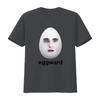 Funny Twilight Meme Edward Egg Face Print Casual T Shirt Vintage Washed Comfortable Slightly Soft Versatile Stylish Graphic