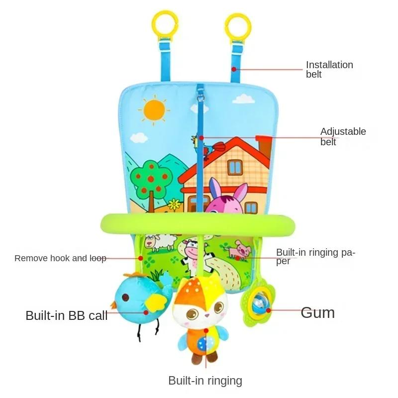 Baby Car Seat Toy For Early Activity Center Kick Play Pendant Toys Baby Stroller Crib Hanging Rattles Sensory Toys Toddler Gifts