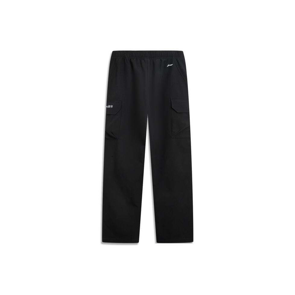 Li Ning Outdoor CF Reflektierende Fleecegefütterte Wasserabweisende Softshell Freizeithose Herrenhose AYKV589-2