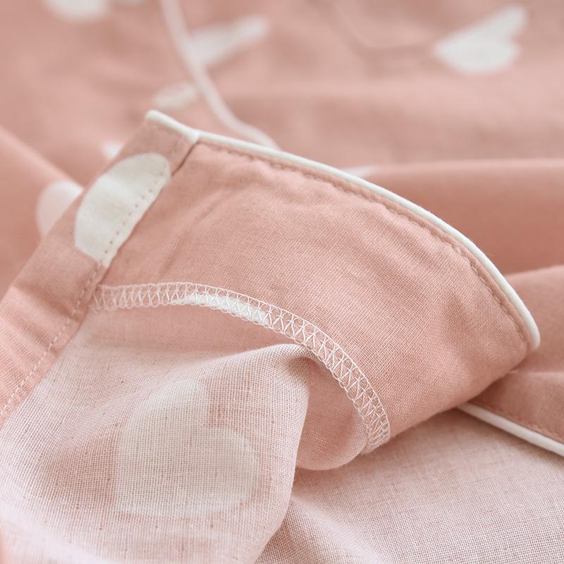 Women's 2023 Summer Cute Short Sleeve Cotton Pajama Set