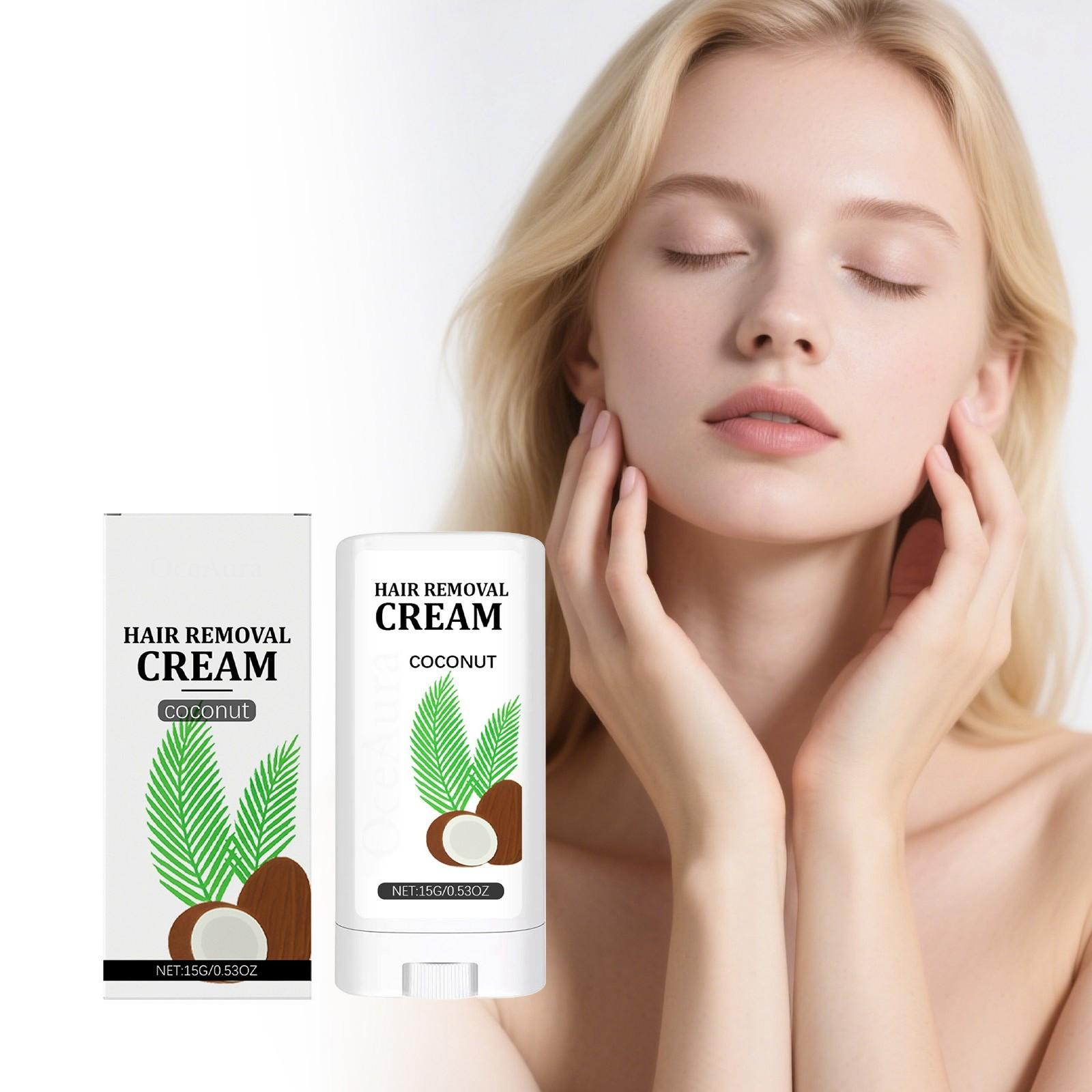 

Hair Removal Stick, Hair Removal Cream, Soothing Redness And Swelling, Nourishing Care Cream, Body Hair Removal Cream One Size белый