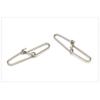 Safety Pin Stainless Steel Super Ribbed Pins Fishing Connector Hooked Snaps Pin  Bait Pin