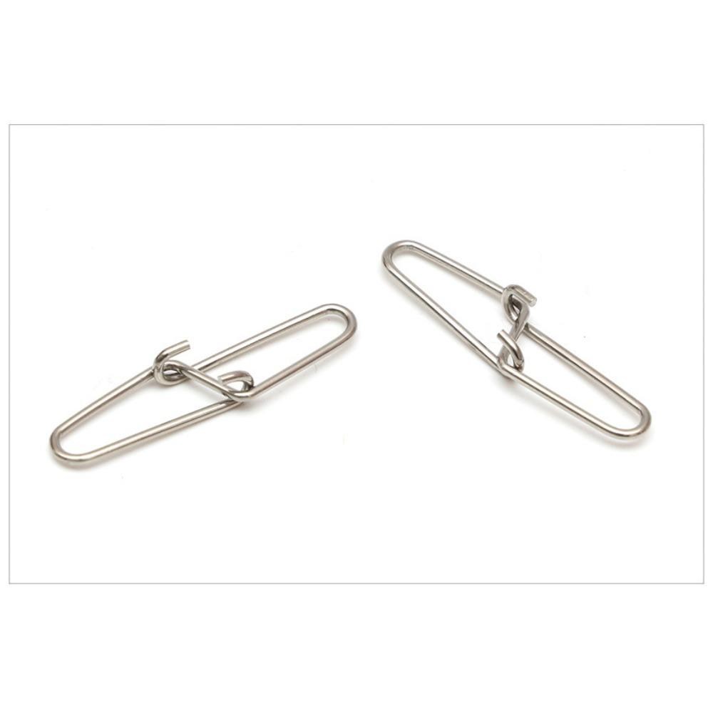 Safety Pin Stainless Steel Super Ribbed Pins Fishing Connector Hooked Snaps Pin  Bait Pin
